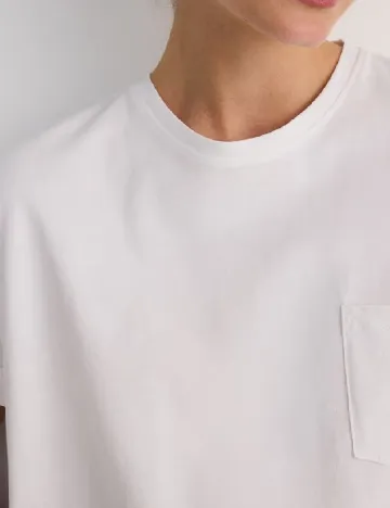 Tricou Reserved, alb