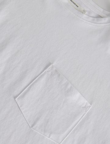 Tricou Reserved, alb