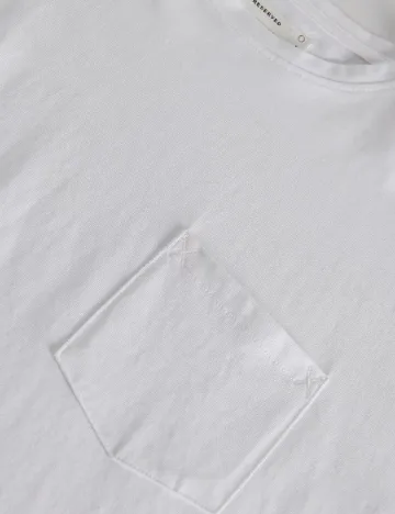 Tricou Reserved, alb