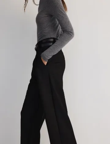 Pantaloni Reserved, negru