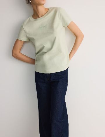 Tricou Reserved, verde pal