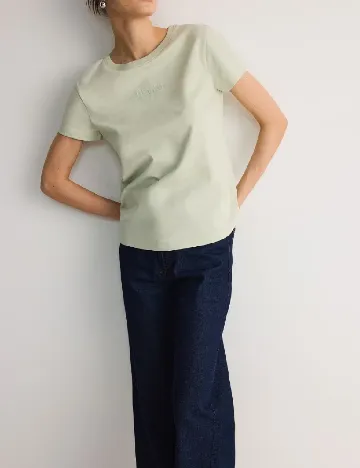 Tricou Reserved, verde pal