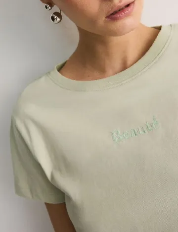 Tricou Reserved, verde pal