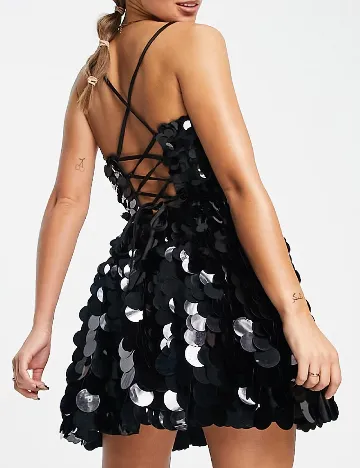 Rochie scurta ASOS, negru