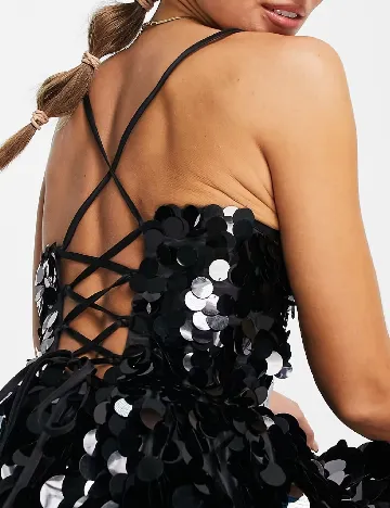 Rochie scurta ASOS, negru