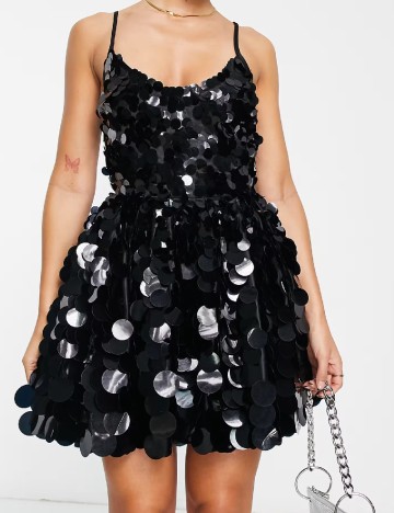 Rochie scurta ASOS, negru