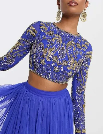 Top ASOS, albastru