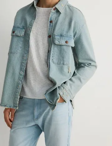 Blugi Reserved, bleu
