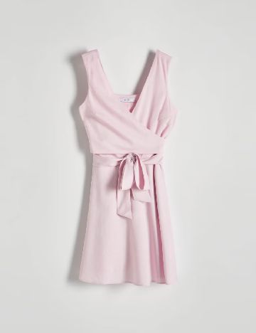 Rochie scurta Reserved, roz