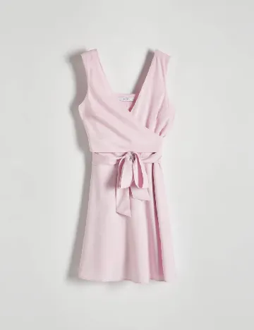 Rochie scurta Reserved, roz