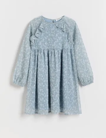 Rochie Reserved, albastru Albastru
