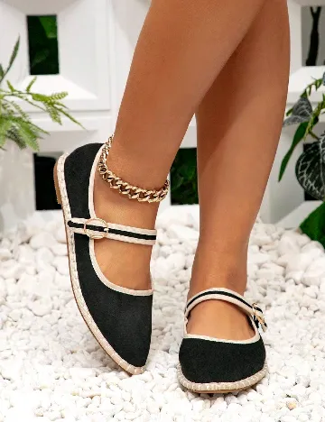Sandale SHEIN, negru
