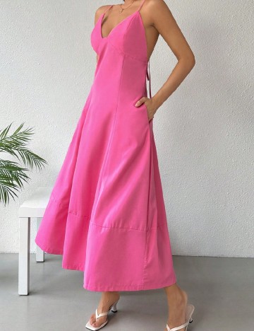 Rochie lunga SHEIN, roz