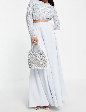 Fusta ASOS, bleu