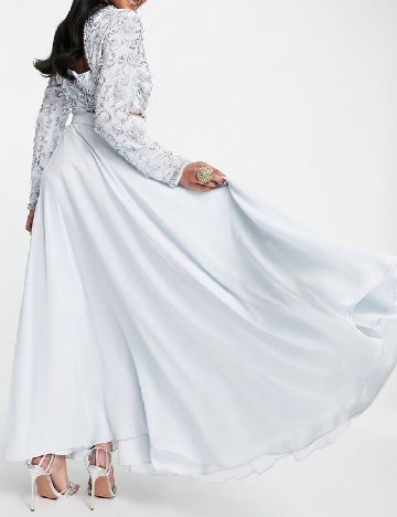 Fusta ASOS, bleu