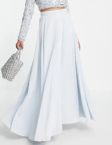 Fusta ASOS, bleu