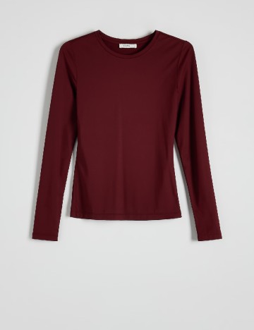 Bluza Reserved, visiniu