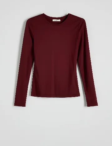 Bluza Reserved, visiniu
