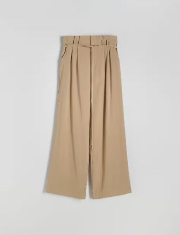 Pantaloni Reserved, bej