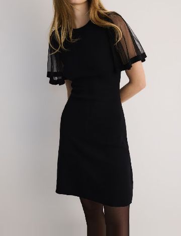 Rochie scurta Reserved, negru