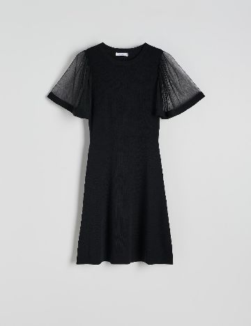 Rochie scurta Reserved, negru