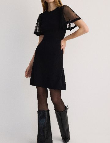 Rochie scurta Reserved, negru