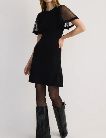 Rochie scurta Reserved, negru