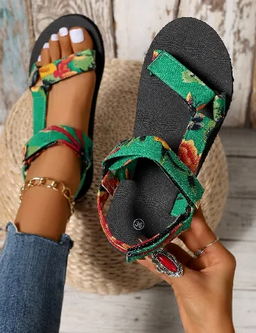 Sandale SHEIN, verde