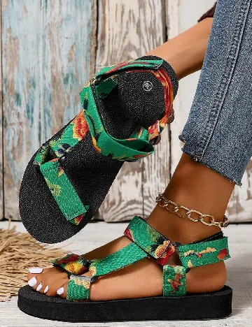 Sandale SHEIN, verde