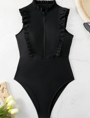 Costum de baie SHEIN, negru