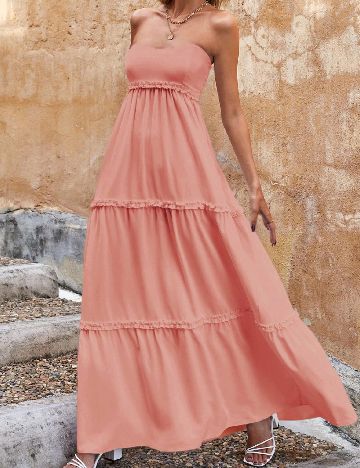 Rochie lunga SHEIN, roz