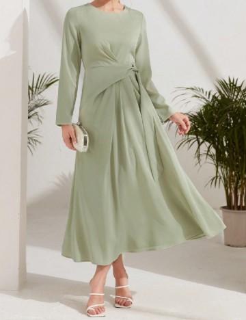 Rochie lunga SHEIN, verde