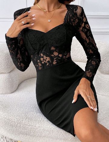 Rochie scurta SHEIN, negru