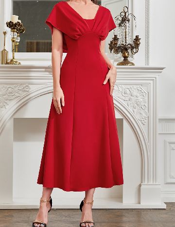 Rochie lunga SHEIN, rosu