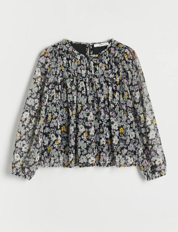 Bluza Reserved, imprimeu floral