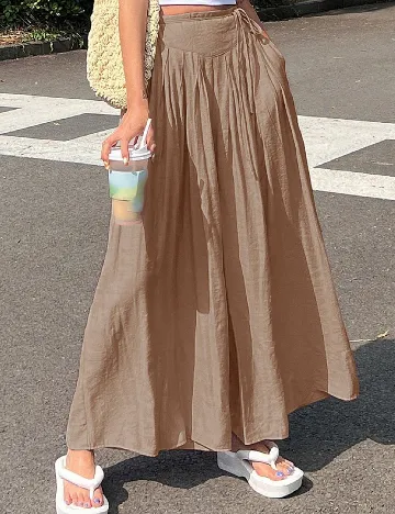 Pantaloni Dazy, maro