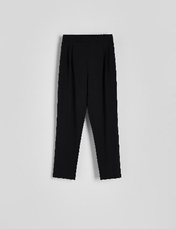 Pantaloni Reserved, negru
