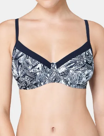 Sutien de baie Sloggi by Triumph, bleumarin inchis