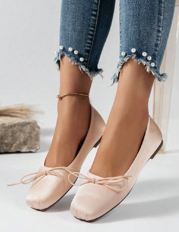 Balerini SHEIN, crem