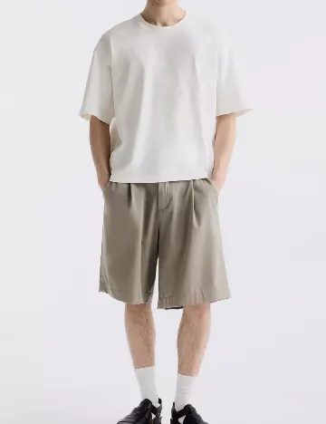 Pantaloni scurti Pull&Bear, bej