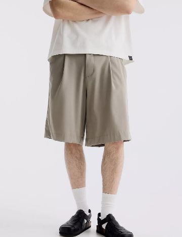Pantaloni scurti Pull&Bear, bej