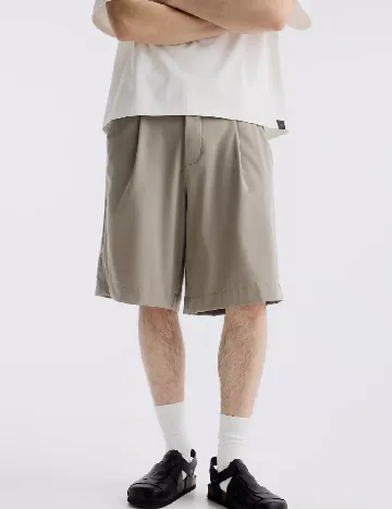 Pantaloni scurti Pull&Bear, bej