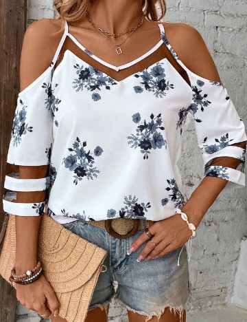 Bluza SHEIN, alb