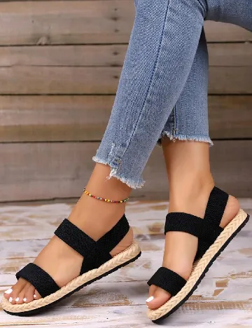 Sandale SHEIN, negru