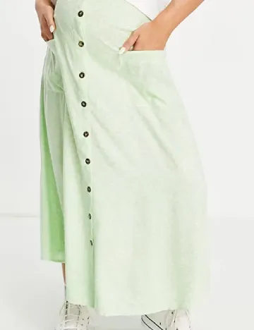 Fusta Asos Maternity, verde