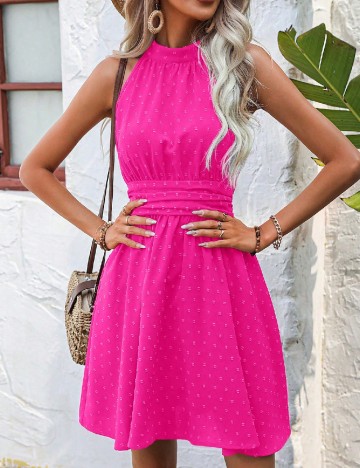 Rochie scurta SHEIN, roz