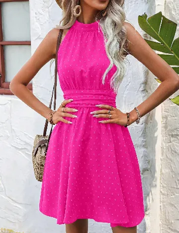Rochie scurta SHEIN, roz