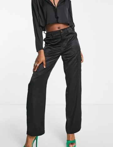 Pantaloni Signature 8, negru