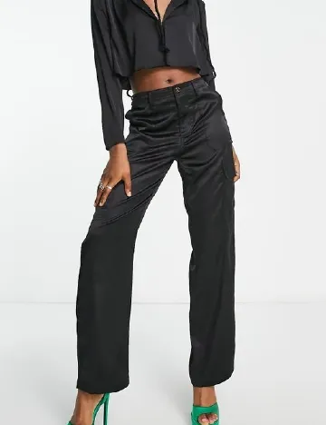 Pantaloni Signature 8, negru
