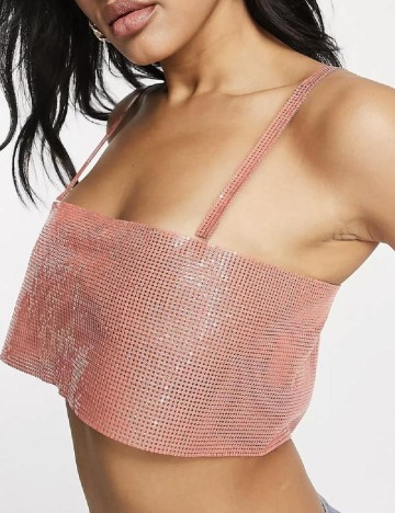 Top Femme Luxe, roz